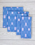 Cloth Napkins- Black Circles - Set of 4