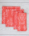 Cloth Napkins- Black Circles - Set of 4