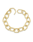 Hex Link Bracelet - Yellow Gold