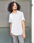 Honeycomb Men's Button Down Shirt