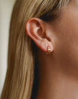 ATLANTE PINK TOURMALINE EARRING