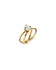 MOON ELLIPSE DIAMOND RING Y