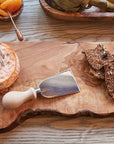 Italian Olivewood Charcuterie Board - Rope Handle