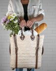 Moroccan Shopping Basket Backpack Verve Culture 