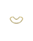 LOOP HEART GOLD RING