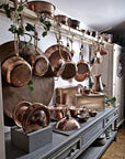 Copper Cookware 7-pcs Set w Standard Lid Cookware Bundles Amoretti Brothers 