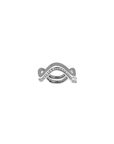 DOUBLE PETITE COMETE PEAR SHAPED DIAMOND RING