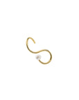 SIGNATURE EARRING WHITE TOPAZ
