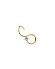 SIGNATURE EARRING WHITE TOPAZ